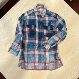 [BLANKNYC] flannel shirt
